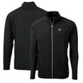 thumbnail image 1 of Men's Cutter & Buck Black San Diego State Aztecs Big & Tall Adapt Eco Knit Hybrid Recycled Full-Zip Jacket, 1 of 3