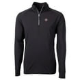 thumbnail image 1 of Men's Cutter & Buck Black San Diego State Aztecs Big & Tall Adapt Eco Knit Quarter-Zip Pullover Jacket, 1 of 1