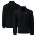 thumbnail image 1 of Men's Cutter & Buck Black San Francisco 49ers Throwback Roam Eco Recycled Full-Zip Jacket, 1 of 3