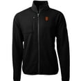 thumbnail image 1 of Men's Cutter & Buck Black San Francisco Giants Cascade Eco Sherpa Fleece Full-Zip Jacket, 1 of 1