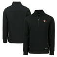 thumbnail image 1 of Men's Cutter & Buck  Black San Francisco Giants Cooperstown Collection Roam Eco Recycled Quarter-Zip Pullover, 1 of 3