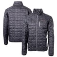 thumbnail image 1 of Men's Cutter & Buck  Black Santa Clara Broncos Rainier Primaloft Eco Full-Zip Hooded Jacket, 1 of 3