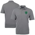 thumbnail image 1 of Men's-Cutter & Buck  Black Seattle Sounders FC Big & Tall Virtue Eco Pique Stripe Recycled Polo, 1 of 3