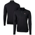 thumbnail image 1 of Men's Cutter & Buck  Black South Carolina Gamecocks Vault DryTec Virtue Eco Pique Recycled Quarter-Zip Top, 1 of 3
