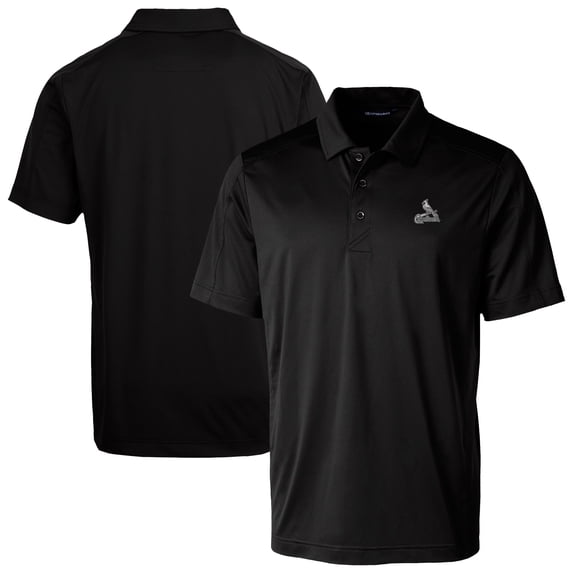 Men's Cutter & Buck Black St. Louis Cardinals Prospect Eco DryTec Polo