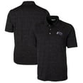 thumbnail image 1 of Men's Cutter & Buck Black Stephen F Austin Lumberjacks Advantage Space Dye Tri-Blend Polo, 1 of 3