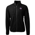 thumbnail image 1 of Men's Cutter & Buck Black Stephen F Austin Lumberjacks Team Logo Cascade Eco Sherpa Fleece Full-Zip Jacket, 1 of 1