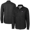 thumbnail image 1 of Men's-Cutter & Buck  Black TCU Horned Frogs Ranier Eco Insulated PrimaLoft Full-Snap Shacket, 1 of 3