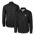 thumbnail image 1 of Men's Cutter & Buck Black TCU Horned Frogs Team Logo Big & Tall Rainier PrimaLoft Eco Insulated Quilted Button-Up, 1 of 3