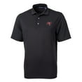thumbnail image 1 of Men's Cutter & Buck Black Tampa Bay Buccaneers Big & Tall Virtue Eco Pique Recycled Polo, 1 of 1