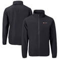 thumbnail image 1 of Men's Cutter & Buck  Black Tennessee Volunteers Alumni Logo Charter Eco Knit Recycled Full-Zip Jacket, 1 of 3