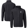 thumbnail image 1 of Men's Cutter & Buck  Black Texas A&M Aggies Big & Tall Charter Eco Knit Recycled Full-Zip Jacket, 1 of 3