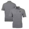 thumbnail image 1 of Men's Cutter & Buck Black Texas A&M Aggies Big & Tall Virtue Eco Pique Stripe Recycled DryTec Polo, 1 of 3