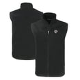 thumbnail image 1 of Men's Cutter & Buck  Black Texas A&M Aggies Charter Eco Recycled Full-Zip Vest, 1 of 3