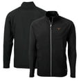thumbnail image 1 of Men's Cutter & Buck Black Texas Longhorns Big & Tall Adapt Eco Knit Hybrid Recycled Full-Zip Jacket, 1 of 3