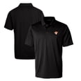 thumbnail image 1 of Men's Cutter & Buck Black Texas Longhorns Big & Tall Prospect Textured Stretch DryTec Polo, 1 of 3