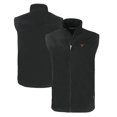 thumbnail image 1 of Men's Cutter & Buck  Black Texas Longhorns Charter Eco Recycled Full-Zip Vest, 1 of 3