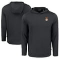 thumbnail image 1 of Men's Cutter & Buck Black Texas Longhorns SEC Coastline Epic Comfort Eco Recycled Long Sleeve Hoodie T-Shirt, 1 of 3