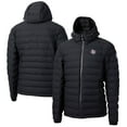 thumbnail image 1 of Men's Cutter & Buck  Black Texas Southern Tigers Mission Ridge Repreve Eco Insulated Puffer Full-Zip Jacket, 1 of 3