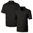thumbnail image 1 of Men's Cutter & Buck Black Texas Tech Red Raiders Big & Tall Forge Pencil Stripe Stretch Polo, 1 of 3