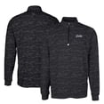 thumbnail image 1 of Men's Cutter & Buck Black UCF Knights Citronaut Logo Big & Tall Traverse Camo Print Stretch Quarter-Zip Pullover Top, 1 of 3