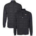 thumbnail image 1 of Men's Cutter & Buck Black VCU Rams Big & Tall Traverse Camo Print Stretch Quarter-Zip Pullover Top, 1 of 3