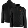 thumbnail image 1 of Men's Cutter & Buck Black Washington Commanders Evoke Eco Softshell Recycled Full-Zip Jacket, 1 of 3