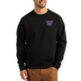 thumbnail image 1 of Men's Cutter & Buck Black Washington Huskies Roam Recycled Pullover, 1 of 2