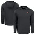 thumbnail image 1 of Men's Cutter & Buck Black Washington State Cougars Coastline Epic Comfort Eco Recycled Long Sleeve Hoodie T-Shirt, 1 of 3