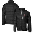 thumbnail image 1 of Men's Cutter & Buck Black Washington State Cougars Team Logo Big & Tall Rainier PrimaLoft Eco Insulated Full-Zip Puffer, 1 of 3