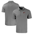 thumbnail image 1 of Men's Cutter & Buck  Black/White Winston-Salem State Rams Forge Eco Double Stripe Stretch Recycled Polo, 1 of 3
