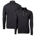 thumbnail image 1 of Men's Cutter & Buck Black Wichita State Shockers Adapt Eco Knit Stretch Recycled Quarter-Zip Pullover Top, 1 of 3