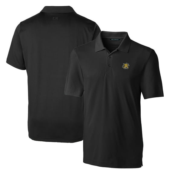 Men's Cutter & Buck Black Wichita State Shockers Big & Tall Forge Stretch Polo