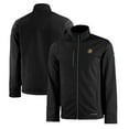 thumbnail image 1 of Men's Cutter & Buck  Black Wichita State Shockers Evoke Eco Softshell Recycled Full-Zip Jacket, 1 of 3