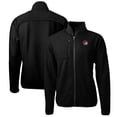 thumbnail image 1 of Men's Cutter & Buck Black Winston-Salem State Rams Big & Tall Cascade Eco Sherpa Fleece Full-Zip Jacket, 1 of 3