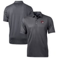 thumbnail image 1 of Men's Cutter & Buck Black Winston-Salem State Rams Big & Tall Pike Banner Print Polo, 1 of 3
