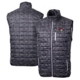 thumbnail image 1 of Men's Cutter & Buck  Black Winston-Salem State Rams Rainier PrimaLoft Eco Insulated Printed Full-Zip Puffer Vest, 1 of 3