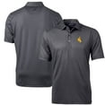 thumbnail image 1 of Men's Cutter & Buck Black Wyoming Cowboys Pike Banner Print Polo, 1 of 3