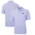 thumbnail image 1 of Men's Cutter & Buck Blue Buffalo Bills Throwback Logo Virtue Eco-Pique Botanical Recycled Polo, 1 of 3