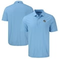 thumbnail image 1 of Men's Cutter & Buck Blue Carolina Panthers Forge Eco Fine Line Stripe Polo, 1 of 3