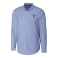 thumbnail image 1 of Men's Cutter & Buck Blue Delaware Fightin' Blue Hens Stretch Oxford Big & Tall Long Sleeve Button-Down Shirt, 1 of 1