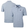 thumbnail image 1 of Men's Cutter & Buck Blue Detroit Lions Virtue Eco Pique Botanical Print Recycled Polo, 1 of 3