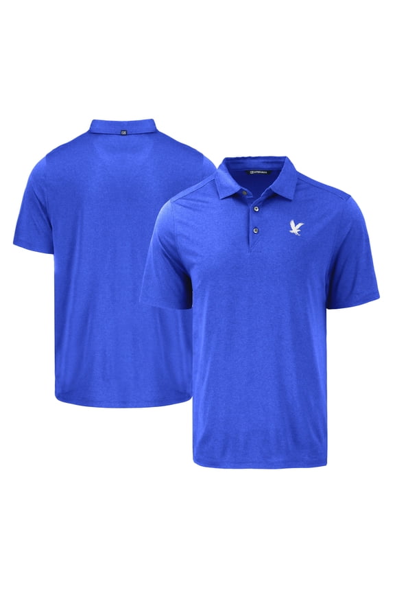 Men's Cutter & Buck Blue Embry-Riddle Eagles Coastline Epic Comfort Eco Recycled Polo