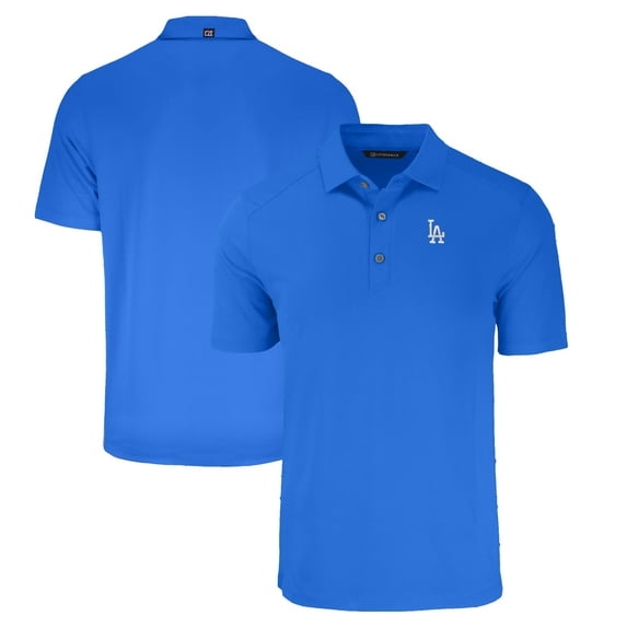 Men's Cutter & Buck Blue Los Angeles Dodgers Big & Tall Forge Eco Stretch Recycled Polo