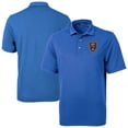 thumbnail image 1 of Men's-Cutter & Buck  Blue Real Salt Lake Virtue Eco Pique Recycled Polo, 1 of 3