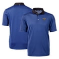 thumbnail image 1 of Men's Cutter & Buck  Blue Seattle Mariners City Connect Virtue Eco Pique Micro Stripe Recycled Polo, 1 of 3