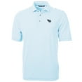 thumbnail image 1 of Men's Cutter & Buck Blue Tennessee Titans Big & Tall Virtue Eco Pique Stripe Recycled Polo, 1 of 1