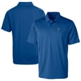 thumbnail image 1 of Men's Cutter & Buck Blue Tulsa Drillers Prospect Textured Stretch Polo, 1 of 3