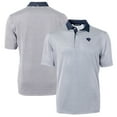 thumbnail image 1 of Men's Cutter & Buck Blue/White Jacksonville Jaguars Virtue Eco Pique Micro Stripe Recycled Polo, 1 of 3