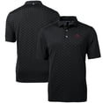 thumbnail image 1 of Men's Cutter & Buck Bobby Bowden Black Florida State Seminoles Virtue Eco Pique Tile Print Recycled Polo, 1 of 3